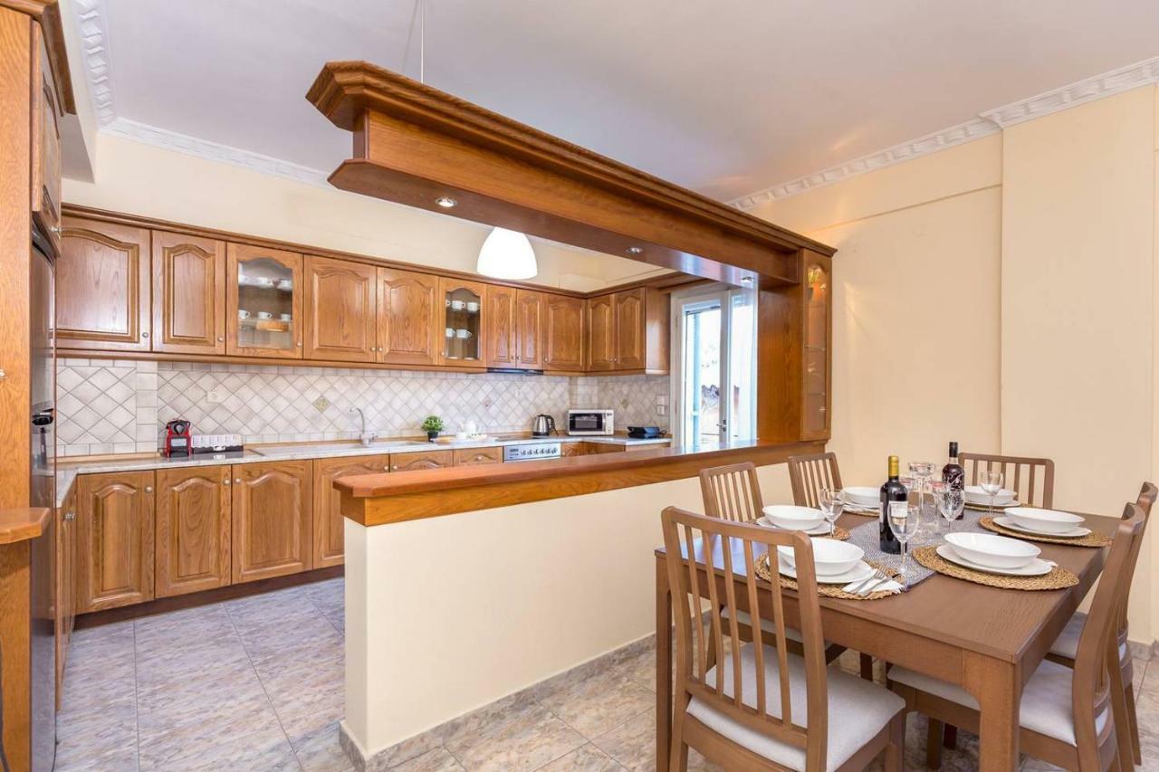 Spacious Maisonette - Roof Top View Of Corfu Port Mantouki 외부 사진