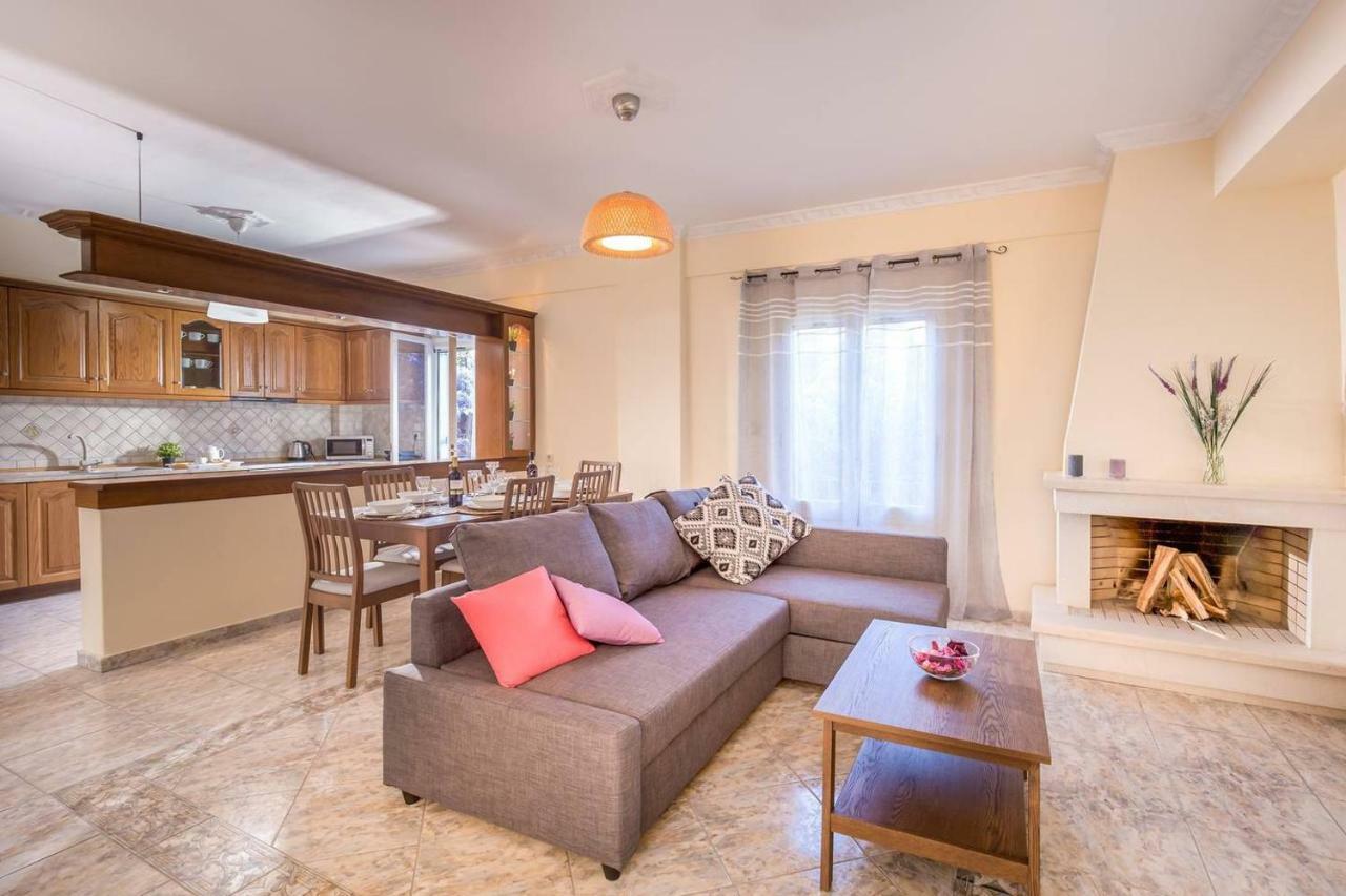Spacious Maisonette - Roof Top View Of Corfu Port Mantouki 외부 사진